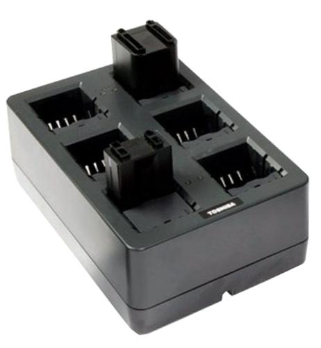  Зарядное устройство, максимальная одновременная зарядка до 6 аккумуляторов для принтера Toshiba B-EP2, B-EP4, B-FP3