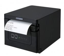  Термопринтер этикеток Citizen CT-S751; USB, Black Case
