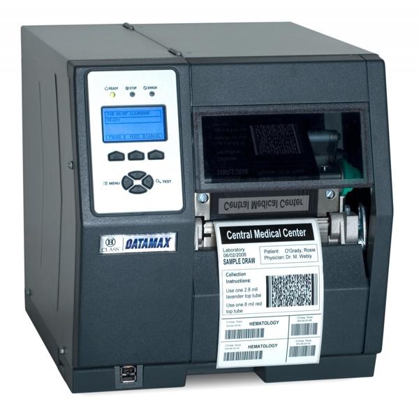 Термотрансферный принтер Datamax H-4212 - 4inch-203 DPI, 12 IPS, Bi-Directional TT Printer, 220v: Straight in EU Plug, Linear Barcode Scanner, 3.0inch Plastic Media Hub