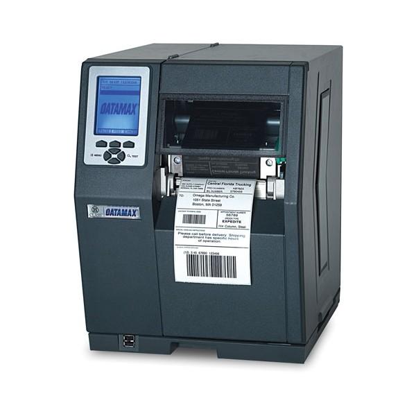 Термотрансферный принтер Datamax H-4310X - 4inch-300 DPI, 10 IPS, Bi-Directional TT Printer, 220v: Straight in EU Plug, Cast Peel and Present Option and Internal Rewinder, PL-Z Emulation, Linear Barcode Scanner, 3.0inch Metal Media Hub