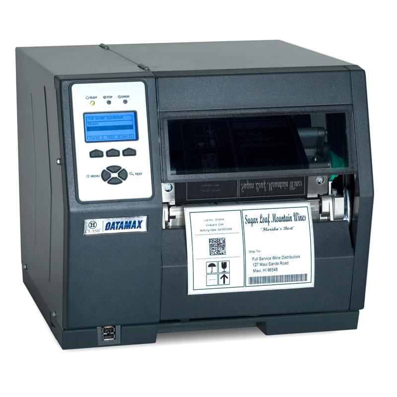  Термотрансферный принтер Datamax H-6210 - 6inch-203 DPI, 10 IPS, TT Printer, 220v: Straight in EU Plug, Internal LAN and Wireless B/G and USB/SDIO Option, 3.0inch Metal Media Hub