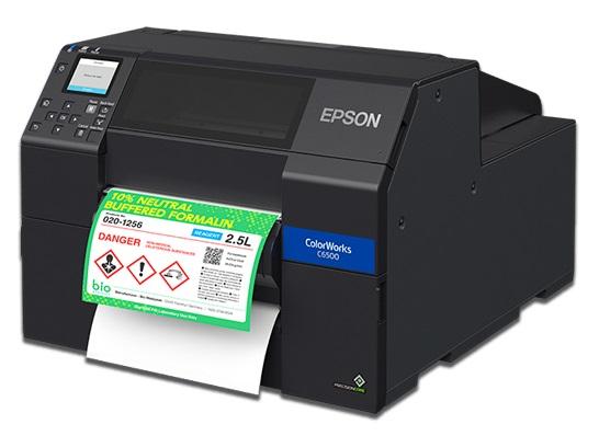 Цветной принтер этикеток Epson ColorWorks C6500Pe