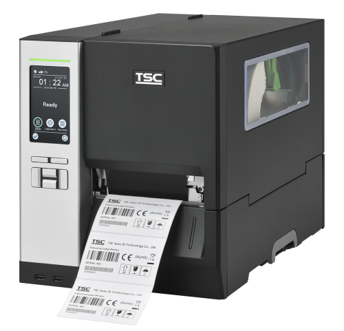  Термотрансферный принтер TSC MH340P, сенсорный дисплей, внутренний смотчик