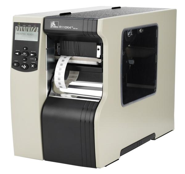 Термотрансферный принтер Zebra 110Xi4 356 мм/сек, 203dpi, ширина печати 102 мм, Ethernet) , RFID UHF