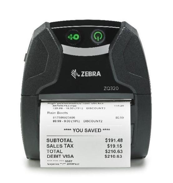 Термопринтер этикеток Zebra ZQ320