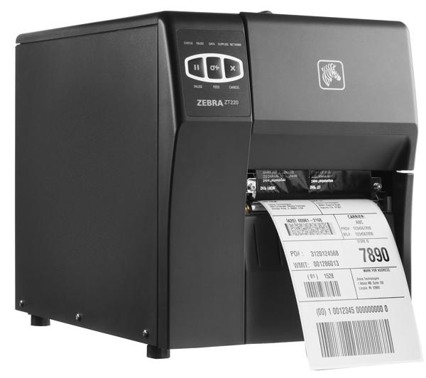  Термотрансферный принтер Zebra ZT220 TT; 203 dpi, RS232, USB