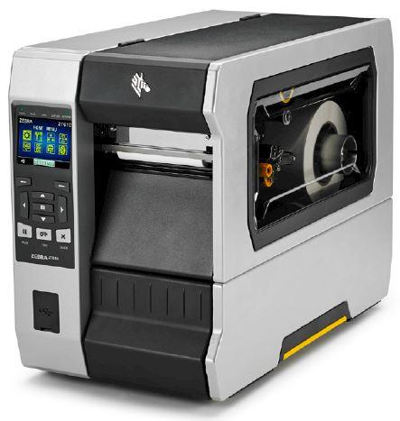 Термотрансферный принтер Zebra TT Printer ZT610; 4", 300 dpi, Euro and UK cord, Serial, USB, Gigabit Ethernet, Bluetooth 4.0, USB Host, Wireless 802.11 AC, Tear, Color, ZPL