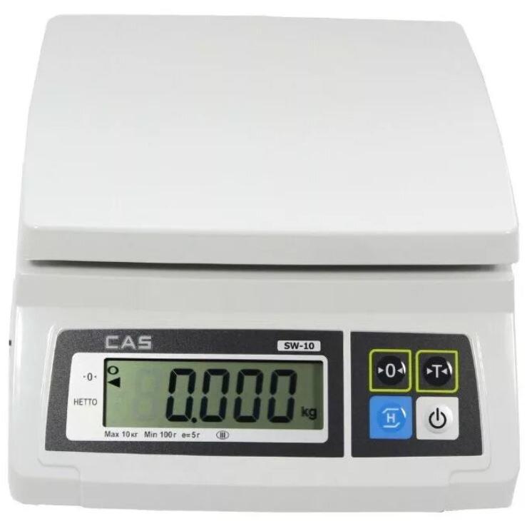 Весы порционные (фасовочные) CAS SW 10