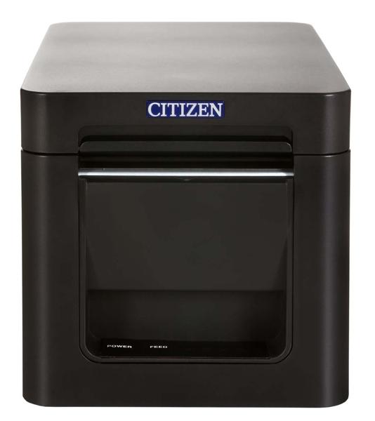 Термопринтер этикеток Citizen CT-S251;  Bluetooth (iOS+And), Black-1
