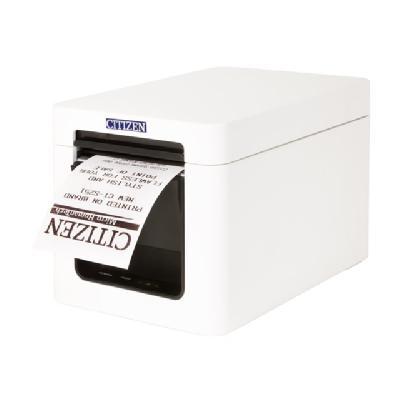 Термопринтер этикеток Citizen CT-S251; Bluetooth (iOS+And), Pure White