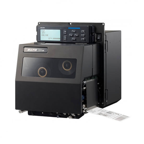 Термотрансферный принтер SATO S84-ex 609dpi TT RH, Ribbon Saver, WLAN + EU power cable