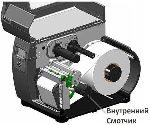 Внутренний смотчик для принтера Godex ZX1200i,  ZX1300i,  ZX1600i