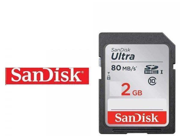 SD карта SANDISK, 2 GB ULTRA II для принтера SATO CG408 TT/DT, CG412 TT/DT