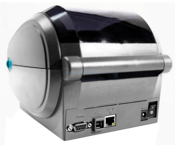 Термотрансферный принтер Zebra GX420t; 203dpi, USB, RS232, Centronics Parallel, Cutter - Liner and Tag-4
