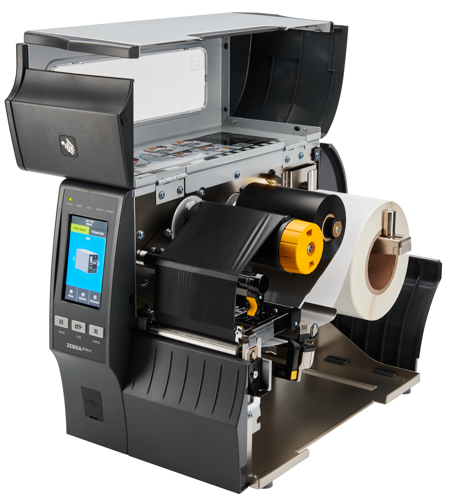 Термотрансферный принтер Zebra TT Printer ZT411; 4", 203 dpi, Euro and UK cord, Serial, USB,  Ethernet, Bluetooth 4.1/MFi, USB Host -1