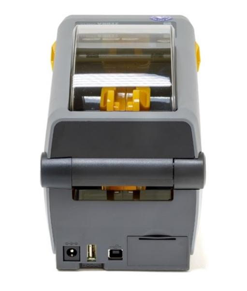 Термопринтер этикеток Zebra ZD410; 2", 300 dpi, EU and UK Cords, USB, USB Host, BTLE, EZPL [ZD41023-D0EM00EZ]-3
