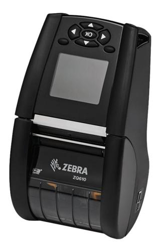 Термопринтер этикеток Zebra DT Printer ZQ610 2"/48mm; English fonts,Dual 802.11AC / BT4.x, Linered platen, 0.75" core, Group E, Shoulder strap, Belt clip-1