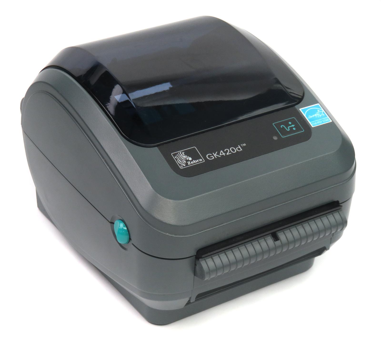 Термотрансферный принтер Zebra GK420t (203 dpi, ширина 102 мм, 127 мм/сек, USB, 10/100 Ethernet)-1