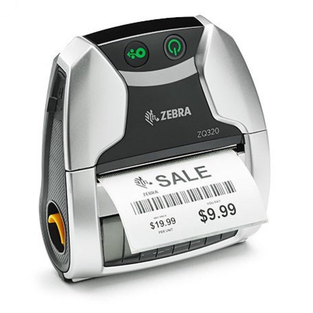 Термопринтер этикеток Zebra DT Printer ZQ320; 802.11AC and Bluetooth, Label Sensor, Indoor-1