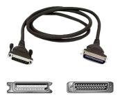 Параллельный кабель IEEE/1284, угол 90, 1,8 м для принтера Zebra TTP 2000