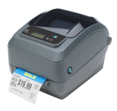 Термотрансферный принтер Zebra GX420t; 203dpi, USB, RS232, 802.11b/g, LCD, Cutter - Liner and Tag